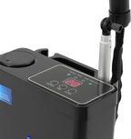 Nano Mist Hair Steamer, 9 Settings Adjustable Hair Salon Steamer, Professional Nano Mist Salon Hair Processor with 360°Swivel Wheels, 1300W Nanoscale Spray for Hair Care Hair Repair (Black)