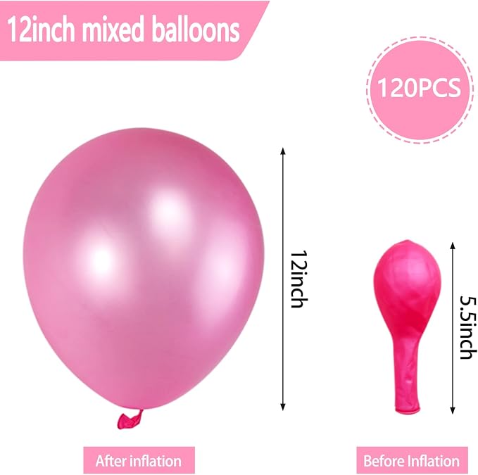 120Pcs Balloons Assorted Colors, 12 Inch Latex Party Balloon - Image 3
