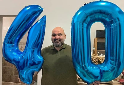 Navy Blue 100 Balloon - Image 7