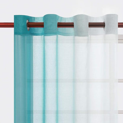 DWCN Ombre Sheer Curtains - Image 3
