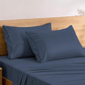 TOSMO Luxury Pillow Case Set of 2-100% Viscose Derived from Bamboo - Oeko-TEX, Silky Soft, Breathale & Cooling Pillow Cases with Envelope Closure (Standard, Slate)