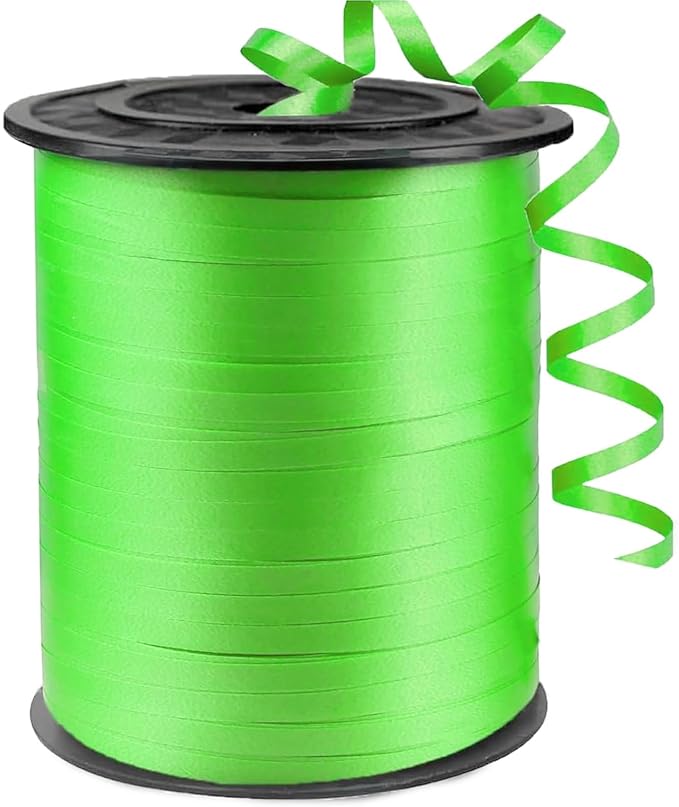 500 Yard Premium Light Green Curling Ribbon Balloon String, 3/16" by WFAUIBR