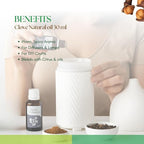 Roots & Above Pure Clove Essential Oil -Cold Pressed (1.01 Oz/30ml) or Diffuser, Candles, Soap Making, Perfume, Skin, Face, Hair, Self-Care, Massage