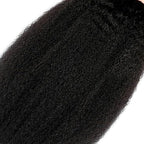 Kinky Straight Bundles Human Hair Color 1B Yaki Straight Bundles Grade 8A Peruvian Virgin Hair 3 Bundles 22 22 22 Inch Yaki Straight Human Hair Bundles Natural Color Yaki Bundles