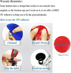 Helmet Pigtail Motorcycle Helmet Ponytail Bicycle Helmet Braids Hair Tails Used for Any Helmets/Reusable Design 24Inch 2pcs Together (Helmet Not Included)