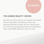 GIMME Bands Thick Fit Hair Ties | No Break Microfiber Thick Hair Elastics | Firm Yet Gentle Hold with No Snagging, Dents, or Breakage | Black Onyx