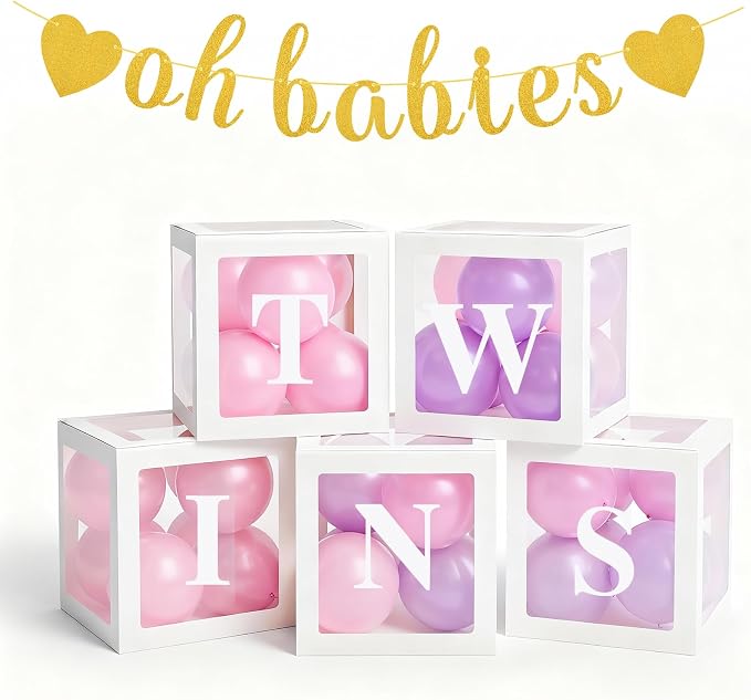 White Twins Party Supplies by Unknown