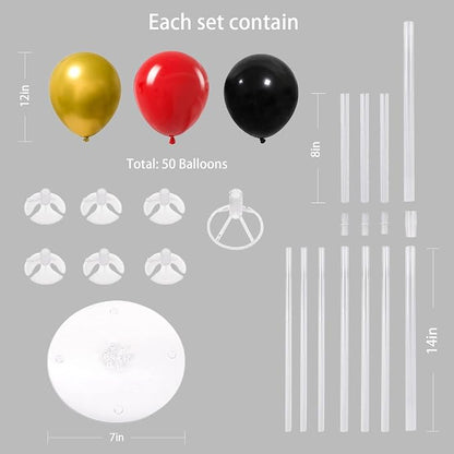 6 Set Balloon Stand Kit for Table Centerpieces - Image 4