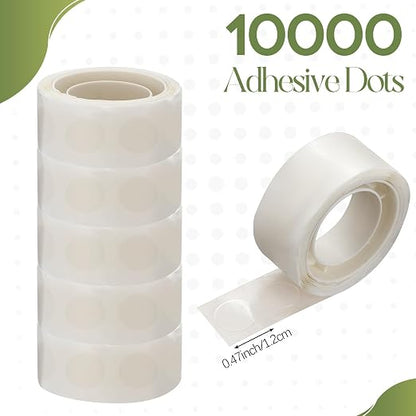 Honoson 10000 Pieces Clear Glue Points Dots - Image 2
