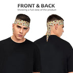 Men Women Fashion Sports Sweat Band Hair Accessories for Sports Workout Shower, Long Multifunction Vegetable Food Cute Guinea Pigs Pets Head Ribbon Headwear
