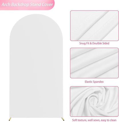 6.6FT Arch Backdrop Stand and Cover Set, Arch Stand - Image 5