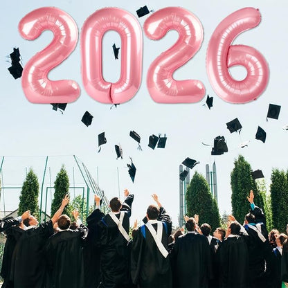 2026 Number Black Balloons 40Inch Balloon - Image 4