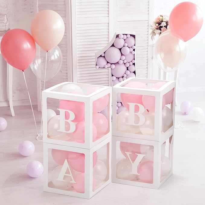 Voircoloria Baby Boxes with Letters - Image 2