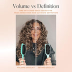 Bounce Curl Volume EdgeLift Brush, 5-in-1 Tool for Volumized, Defined Curls, Waves & Coils - Peach