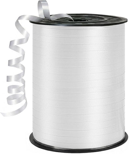 500 Yards Curling Ribbon， White Balloon String Ribbon，for Gift Wrapping，Party by Unknown