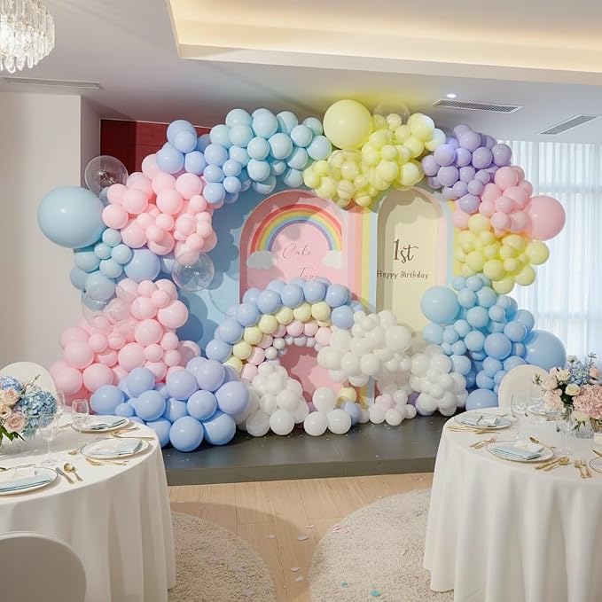 426Pcs Pastel Balloon Arch Kit - Image 4
