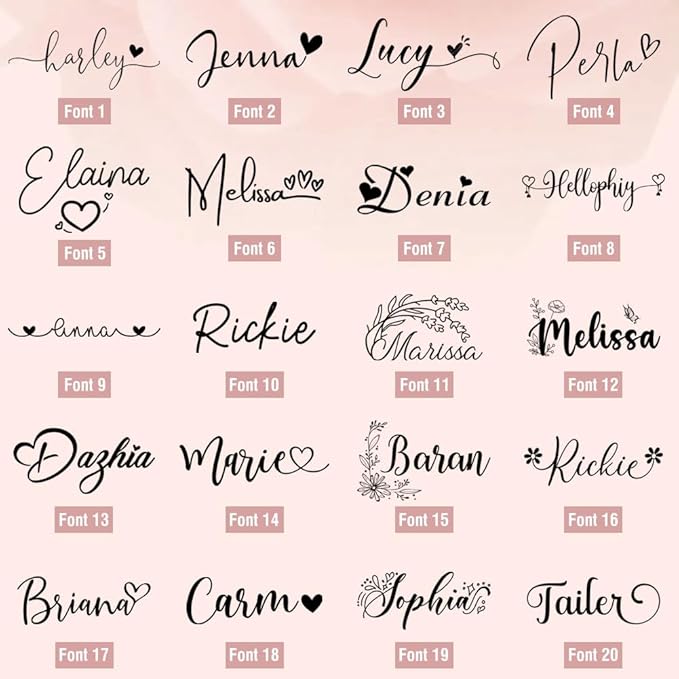 Portable Wooden Hair Brush with Custom Name Engraving, 2 Piece Mini Brushes Gifts for Girls, Daughter, 20 Personalized Design Options, Mirror Option Available