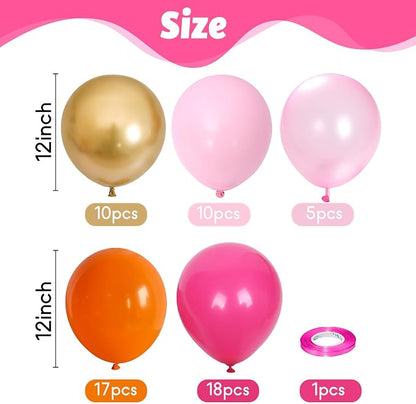 Pink and Orange Balloons - Image 2