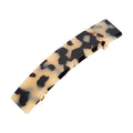 Ivory Tortoise Hair Barrette for Thin Hair, Classic Rectangle French Barrette for Women, Lightweight and Comfortable, Strong Hold, Ivory Tokyo | France Luxe