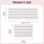100Pcs SPA Facial Headbands SPA Makeup Headbands Skincare Hair Bands Makeup Head Wraps for Bath Home Showering Personal Use, White Pink