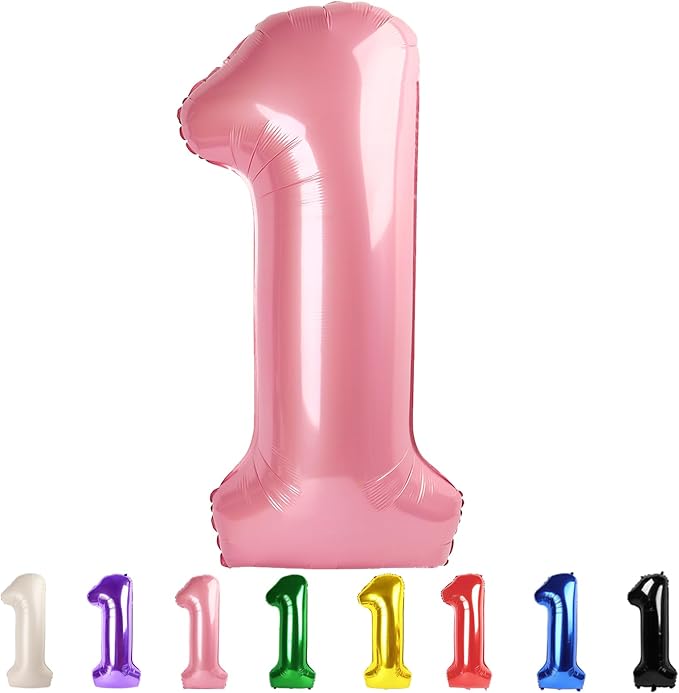 Number Balloons 40 Inch 1 Balloon by Mluchee