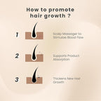 AIMIKE Scalp Massager - Silicone Shampoo Brush for Hair, Dandruff Removal & Hair Growth Stimulator - Exfoliator for Dry & Wet Scalp