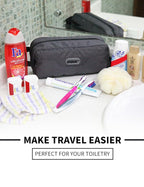 GOX Small Travel Toiletry Bag, Dopp Kit Case For Men, Multifunction Cosmetics Organizer Pouch…