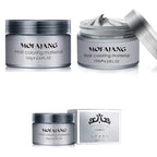 Temporary Silver Gray Hair Spray Color, Luxury Coloring Mud Grey Hair Dye Wax,Washable Treatment Hair Color Wax with All Day Hold works on white hair/non-pigmented hair for Party, Cosplay (1, Gray)