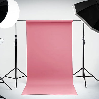 Kate Seamless Paper Backdrop for Photography Solid Pink Backdrop Paper - Image 2