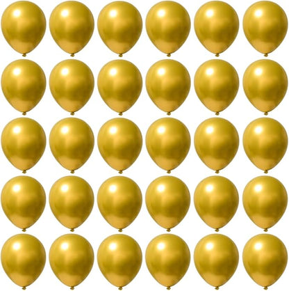 5 inch Metallic Gold Balloons by YicUik