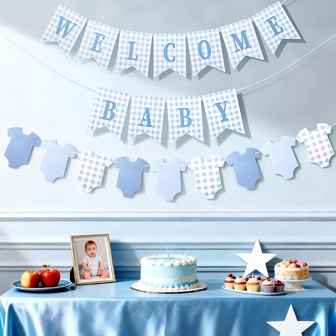 Baby Boy Baby Shower Banner - Image 6