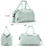 Weekender Duffel Bag with Shoe Compartment And Wet Pocket-Luggage Everyday Overnight Bag for Men and Women Travel-Carry On Gym Bag