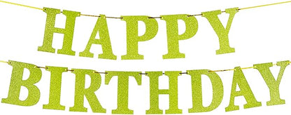 Happy Birthday Banner for Birthday Party Decorations by MEETINGU