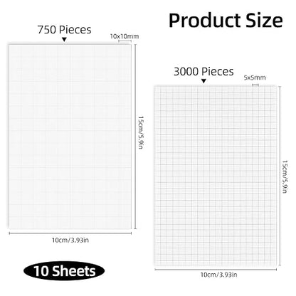3750Pcs Double-Sided Adhesive Pads, 10 Sheets Foam Dots Adhesive Foam Square - Image 2