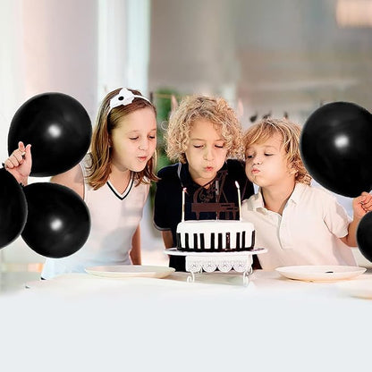 5 inch Black Party Balloons - Image 6