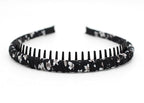 hair bands for women's hair,plastic headbands for women,fashion hair accessories Suitable Daily Use,Spa,Parties and Yoga(pack of 4)