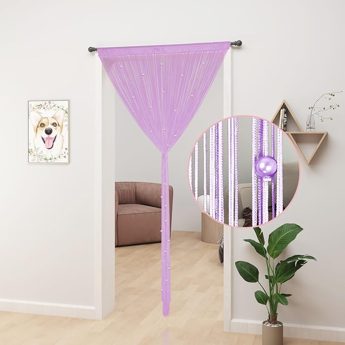 YIIBAII Beaded Curtain Beaded Curtains - Image 2
