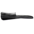 BESTOOL Detangling Brush, Detangler Brush for Natural Black/ Curly Hair Afro 3/4abc Texture, Faster n Easier Detangle Wet or Dry Hair with No Pain (Black)