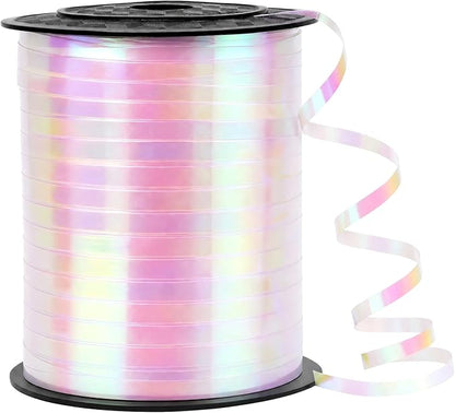 Iridescent Curling Ribbon, Kaluofan 1/5" Wide x 500Yd Ribbon by Kaluofan