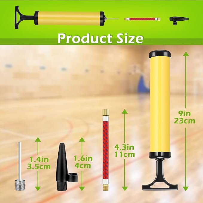 12 Sets Ball Pump Air Pumps Portable Hand Air Ball Pump Inflatables Air Ball - Image 2