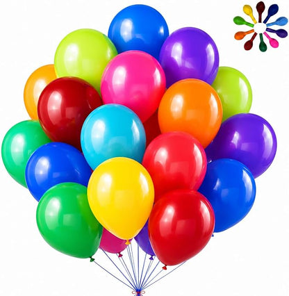 Tamodan 100 PCS Balloons, 12 Inch Balloons Assorted Colors by Tamodan+for+better