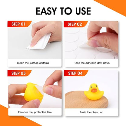AROIC 1000 Pcs Sticky Dots, 0.8" Poster Putty Adhesive Stickers | Hanging - Image 4