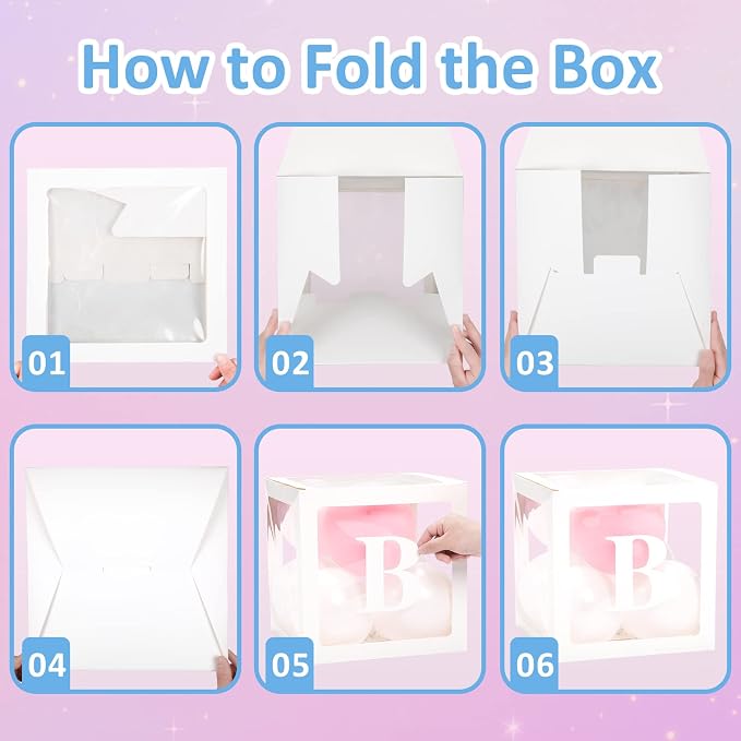 Voircoloria Baby Boxes with Letters - Image 5