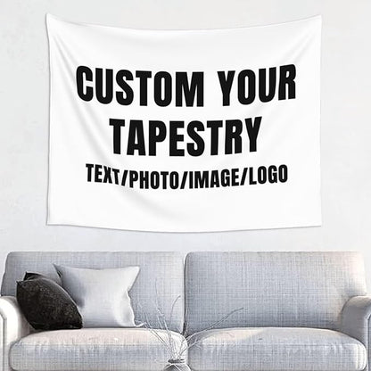 Personalized Tapestry Custom Tapestry Upload Images Banners and Signs Customize - Image 4
