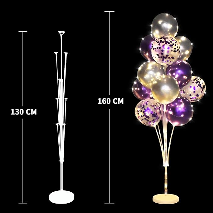 Cicicooie 2 Set Floor Balloon Stand Kit - Image 6