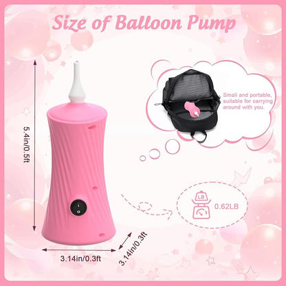 Balloon Pump Electric Air Pump for Long Balloon Inflator Blower Machine for - Image 2