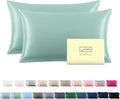 Silk Pillowcase for Hair and Skin,Soft,Breathable and Sliky Silk Pillowcases King Set of 2,Both Sides Natural Mulberry Silk Pillow Cases with Hidden Zipper(King Size 20"X 36",2pcs)