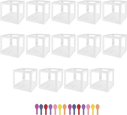 14 Pcs Transparent Balloon Boxes by UCEHIPAW