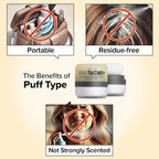 I DEW CARE Biotin Clarifying Dry Shampoo - Tap Secret Original Duo Set | Strengthening & Volumizing, Powder Type, Refillable, Travel size, Non-aerosol, Korean Ginseng, Stocking Stuffers, 0.26 Oz * 2ea