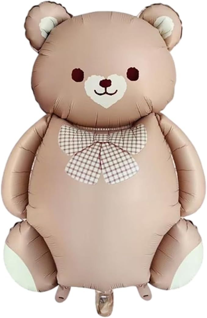 Light Brown Matte Magic Bear Foil Balloon by Unknown